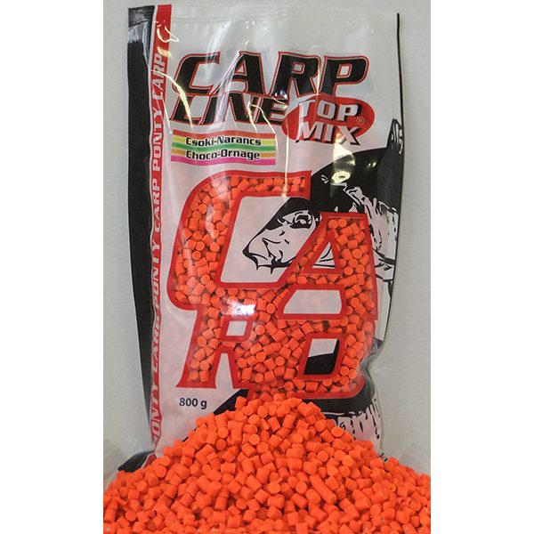 Top Mix Carp Line Čokoláda-Pomaranč Fluoro kŕmna peleta 800gr