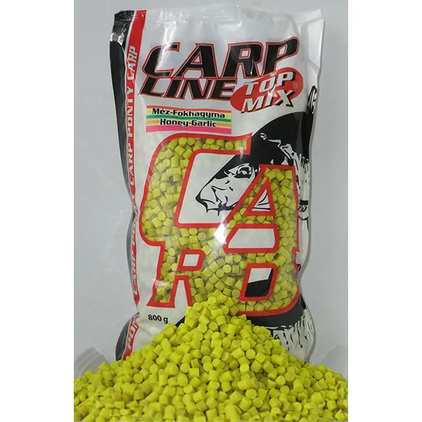 Top Mix Carp Line Med-Cesnak Fluoro kŕmna peleta 800gr
