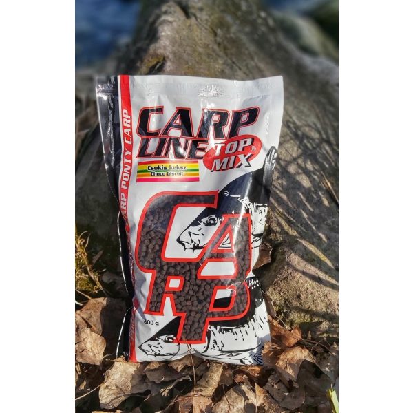 Top Mix Carp Line Čokoládová Sušienka Fluoro kŕmna peleta 800gr