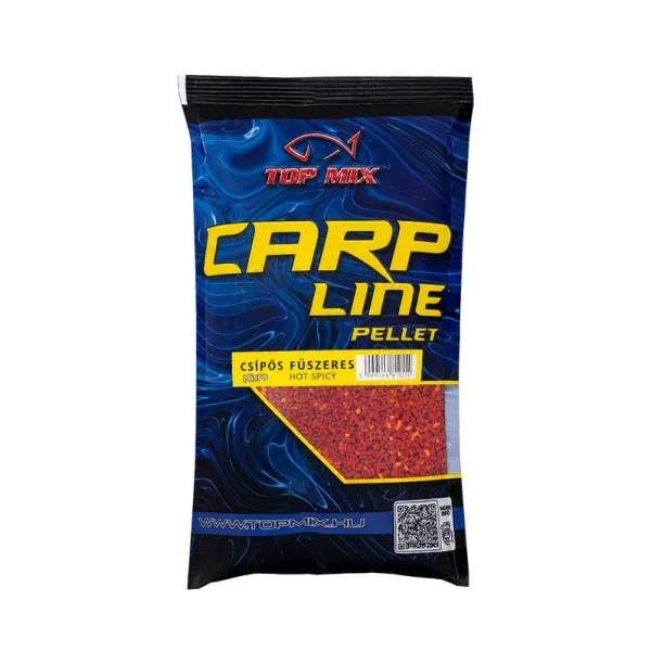 Top Mix Carp Line 2,5mm Csípős Fűszeres Micro Pellet 800gr