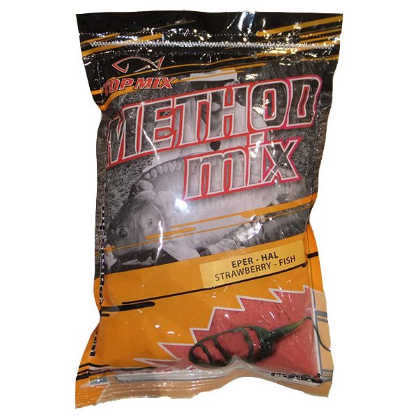 Top Mix Method Mix Kŕmna zmes Jahoda – Ryba 850gr