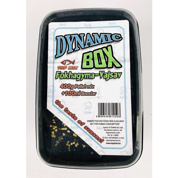 Top Mix Cesnak-Kyselina maslová Dynamic Pellet Box 400gr