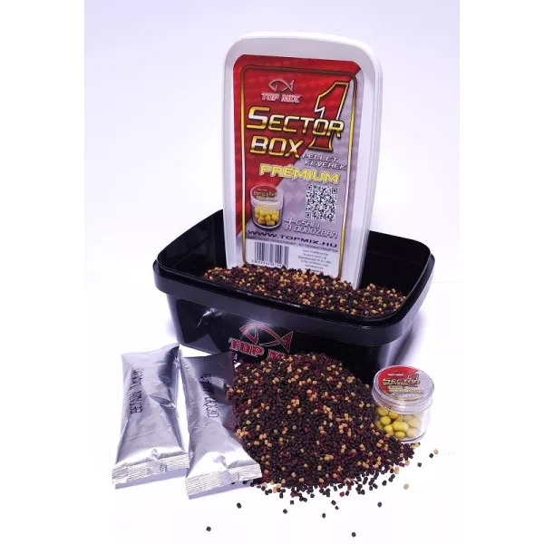 Top Mix Sector 1 Prémiový Pellet Box 400gr