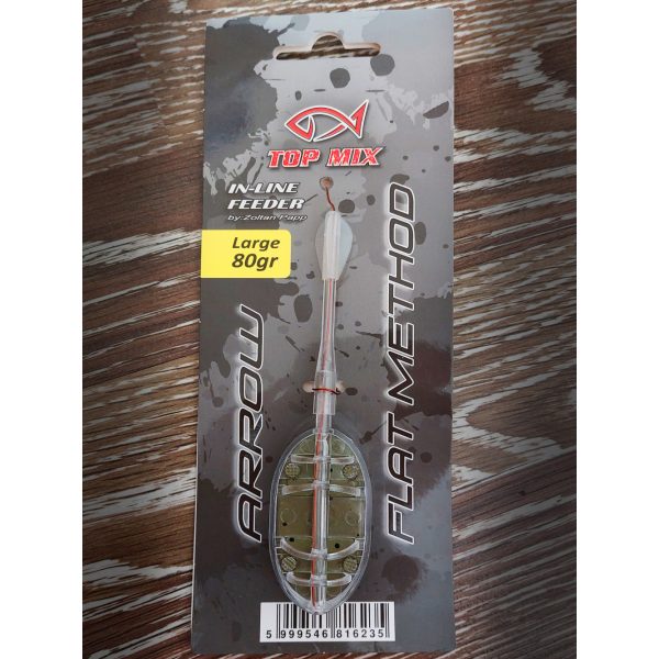 Top Mix L 80gr Arrow Flat Method Feeder Košík