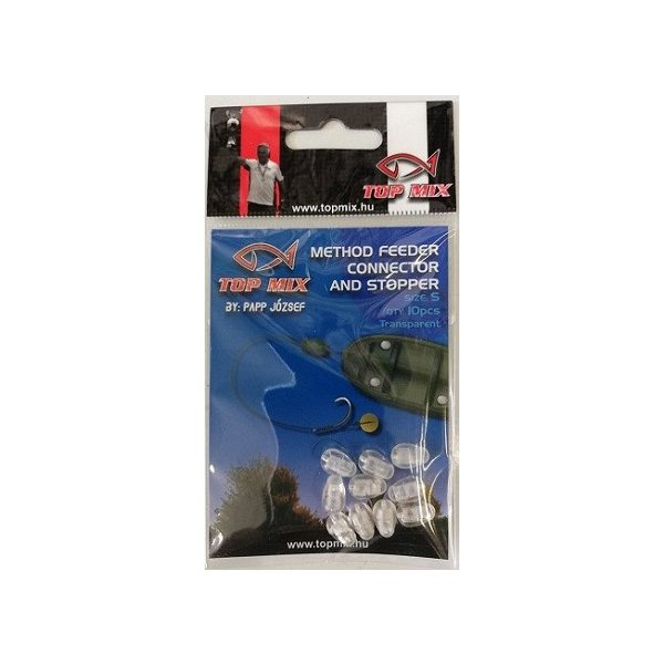Top Mix Method Feeder Fluo Priehľadná S Rýchlokonektor 10ks