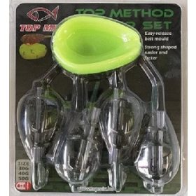 Top Mix Top 4 Method Feeder Košík Súprava