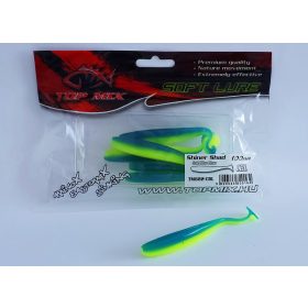  Top Mix Shiner Shad Cold Blue-Lime 10,0cm Plastová nástraha 6ks