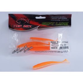  Top Mix Shiner Shad Sunny Orange 10,0cm Plastová Nástraha 6ks