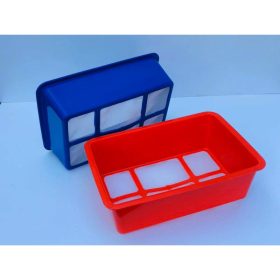   TOP-MIX Plastová tácka na nástrahy so sitovým dnom, 20x30x10cm