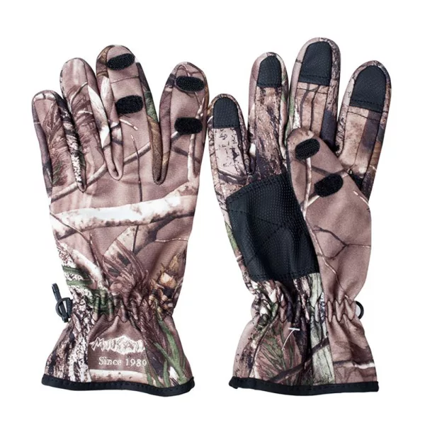Mikado Neoprénové Rukavice Camo L