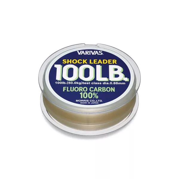 Varivas Fluorocarbon Shock Leader 30m #3 0,285mm 12lb Fluorocarbon Predlžovací vlasec