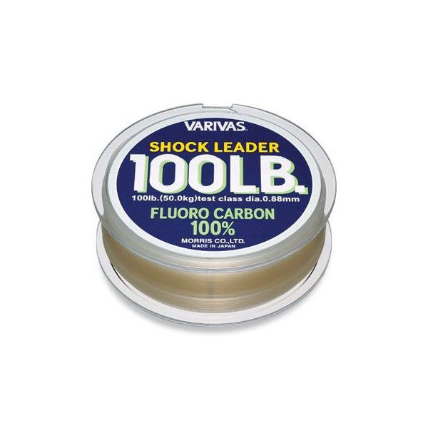 Varivas Fluorocarbon Shock Leader 30m #12 0,570mm 40lb Fluorocarbonový Nadväzec