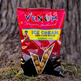   Feedermánia Venom High Carb Boilie 24mm Ice Cream Kŕmne boilie 800gr
