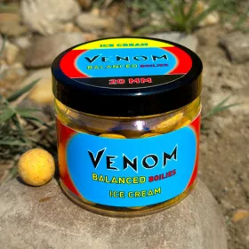   Feedermánia Venom Balanced Boilies Ice Cream 20mm Potápavá nástraha na háčik