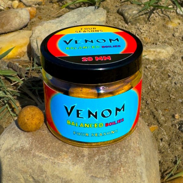 Feedermánia Venom Balanced Boilies Four Seasons 20mm Potápavá nástraha na háčik