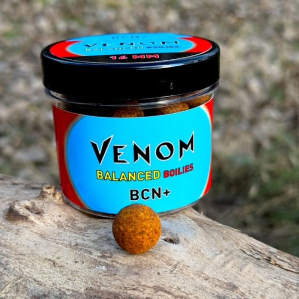 Feedermánia Venom Balanced Boilies BCN+ 16mm Potápavá Háčiková Nástraha 100gr