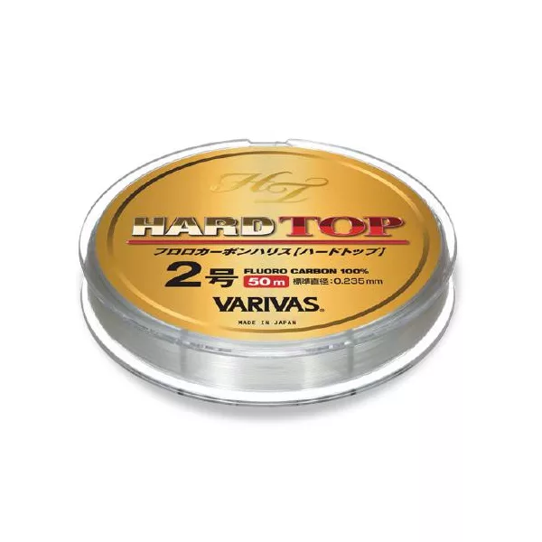 Varivas Hard Top Fluorocarbon Leader 50m 0,218mm 4,0kg Fluorocarbon Nadväzec