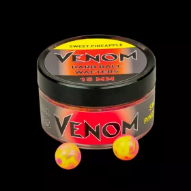   Feedermánia Venom Hard Ball Wafters 15mm Sweet Pineapple Kŕmne boilie