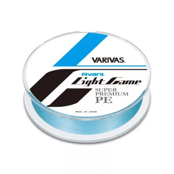 Varivas Avani Light Game Premium PE X4 100m #0,2 0,070mm 5lb Natural Blue Pletená hlavná šnúra
