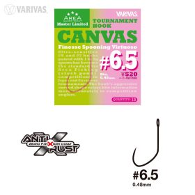   Varivas Super Trout Area Tournament Canvas #6,5 Finesse Spooning Virtuoso Bezprotihrotový Háčik 15ks