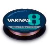 Varivas PE 8 Marking Edition 150m #1,2 0,185mm 23lb Vivid 5 Color Pletená Hlavná Šnúra