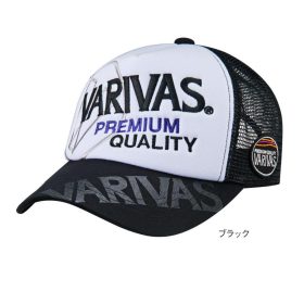 Varivas Breathable Mesh Cap Čierna Baseball Čiapka