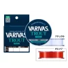 Varivas Trout 100m 0,128mm 2,5lb Flash Orange Monofilná Hlavná šnúra