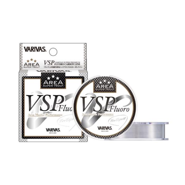 Varivas Super Trout Area VSP Fluorocarbon 100m 0,117mm 2,5lb Fluorocarbon Hlavná Šnúra