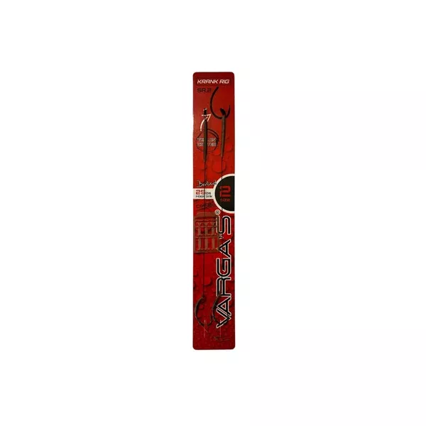 Vargas Krank Rig SR.2 2 Füles, Szakállas Fonott 20cm Előkötött Horog 2db