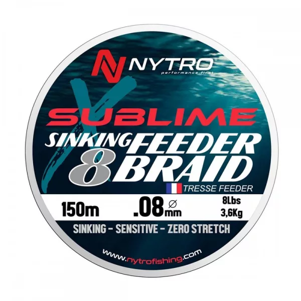 Nytro Sublime X8 Potápavá Feeder Pletenka 0,08