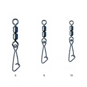   Nytro Connex Double Feeder Swivel With Hooked Snap 10 Otočný obratlík 8ks