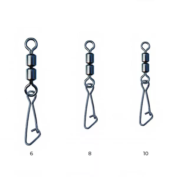 Nytro Connex Double Feeder Swivel With Hooked Snap 8 Otočný obratlík 8ks