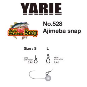 Yarie 528 Ajimeba Fast Snap S 5lb Rýchloklip 7ks