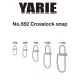 Yarie 552 Crosslock Snap 70lb Klip 9ks