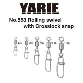 Yarie 553 Crosslock Snap 70lb Obratlík 6ks