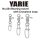 Yarie 554 Crosslock Bearing Swivel 50lb obratlík 3ks