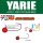 Yarie 645 Ajibaku Red 8 1,0gr Jig Hlava 4ks