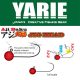 Yarie 645 Ajibaku Red 8 1,0gr Jig Hlava 4ks