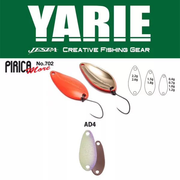 Yarie 702 Pirica More 1,0gr AD4 Milk Cocoa Pliešok