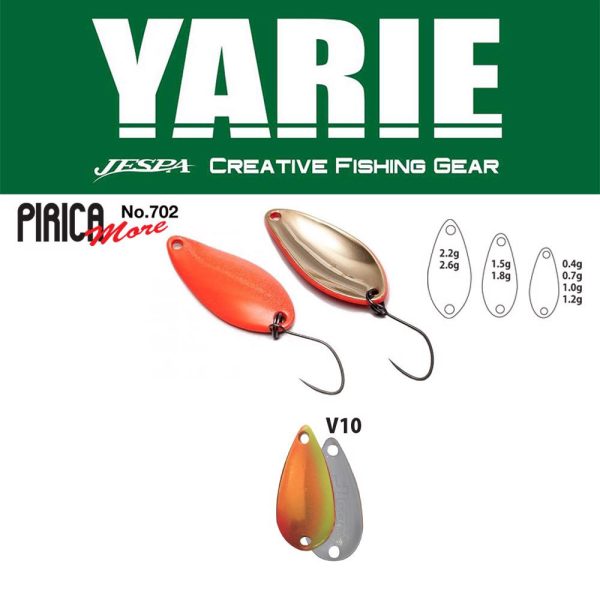 Yarie 702 Pirica More 1,0gr V10 Mix Orange Pliešok