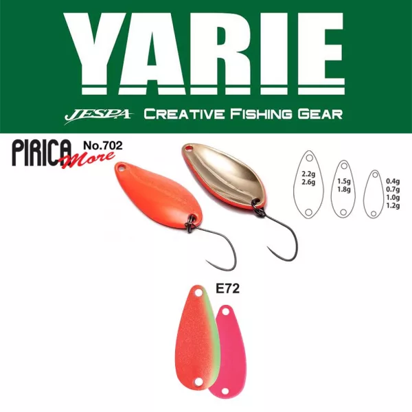 Yarie 702 Pirica More 1,5gr E72 Kids Plum Lyžičková rotačka