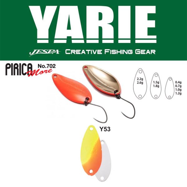 Yarie 702 Pirica More 1,5gr Y53 Lemon/Orange rotačná plandavka