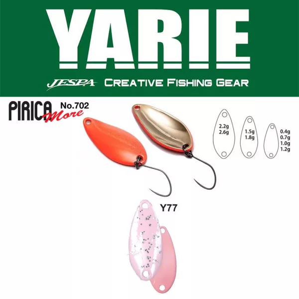 Yarie 702 Pirica More 1,5gr Y77 Sakura Lyžicová Nástraha
