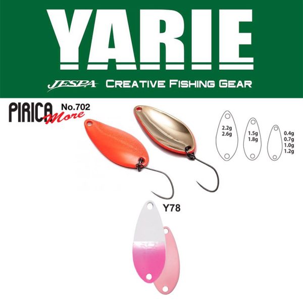 Yarie 702 Pirica More 1,8gr Y78 Shiropino Lyžica Blikač