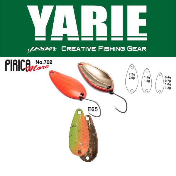 Yarie 702 Pirica More 2,2gr E65 Second Lemon Lyžica Blikač