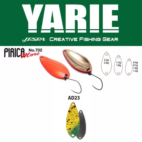 Yarie 702 Pirica More 2,6gr AD23 Monkey Banana Lyžička Rotačka