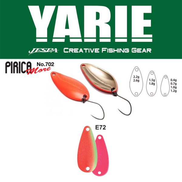 Yarie 702 Pirica More 2,6gr E72 Kids Plum Lyžica Vobler