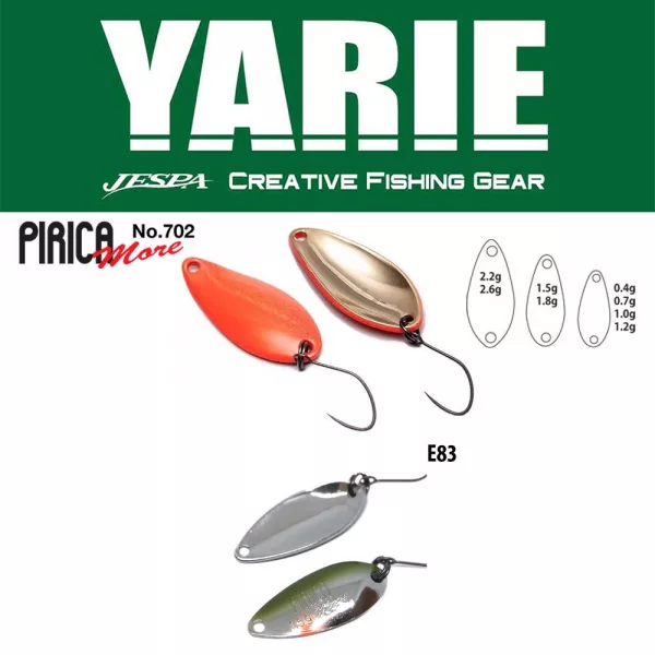 Yarie 702 Pirica More 2,6gr E83 Sabi Ayu Lyžička Blinker