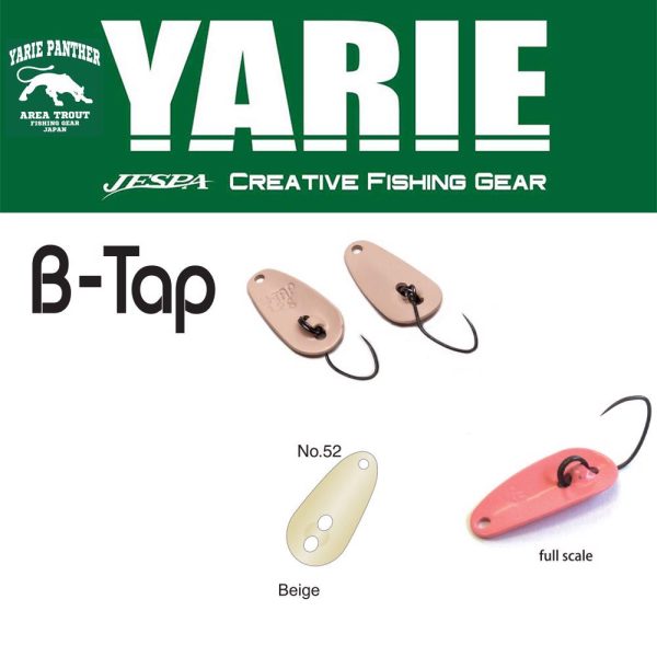 Yarie 705 B-Tap 1,2gr 52 Beige Lyžica Voblér