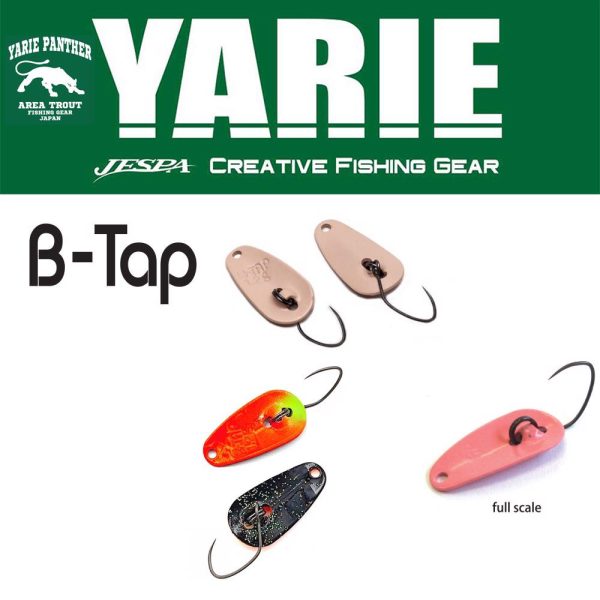 Yarie 705 B-Tap 1,2gr N8 Black/AG Carrot Lyžica Voblér